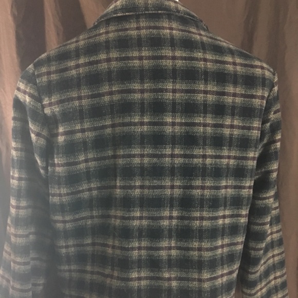 Tartan wool blazer - Picture 4 of 5